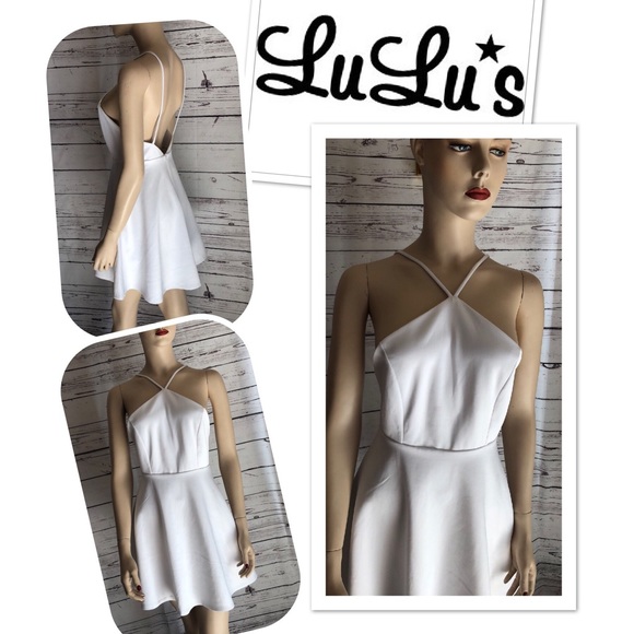 love galore white skater dress
